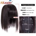 Synthetic 10'' Mini Wig Invisible Seamless False Bangs Hairpieces Natural Hair Bangs Overhead Clip In Wiglets Cover Gray Hair.