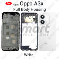 Oppo A3x Full Body Housing With Camera Glass (LCD Frame, Side/Middle Frame, Back Panel/Backshell).