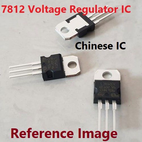 2Pcs- Chinese LM7812 Voltage Regulator LM7812 IC 12V 1.5A Voltage ...