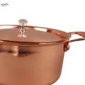 Korean Ramen Pot Copper Korean Instant Noodle Pot for Soup Picnic Eggs. 