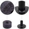 8PCS Cymbal Stand 25mm Felt Washer + 2PCS Cymbal Sleeves Replacement for Shelf D Kit. 