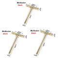 T Shape Metal Shelf Brackets Concealed Brackets Floating Hidden Wall Shelf Supports Screw Mounting Plate High Quality.