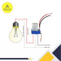 Day Night Auto On Off light Sensor switch 10A/Automatic Auto On Off Street Light Switch Photo Control Sensor for AC 220V 10A. 