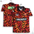 SunRisers Hyderabad Premium Cricket Jersey For Men - SRH Half Sleeve Collar Polo IPL Jersey - Hyderabad Jersey 2026. 