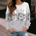 Autumn Winter pullover fashion clothes New design printed hoodie casual tee women's sweatshirts vintage elegant top.