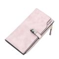 New Women Long Wallets Magnetic Buckle Top Quality Card Holder Classic Female Purse Zipper Wallet For Girl.