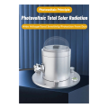 Solar Radiation Sensor Total Solar Radiation Sensor Transmitter Reflection Radiometer Detector Outdoor 4-20MA Output. 