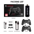 Ampown GD10 Retro Game Console 4K 60fps HDMI Output Low Latency TV Game Stick Dual Handle Portable Home Game Console For PS1 PSP. 