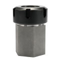 Hard Steel Hex CNC Engraving Cutting Machine Lathe Tool Holder ER-32 Collet Block.