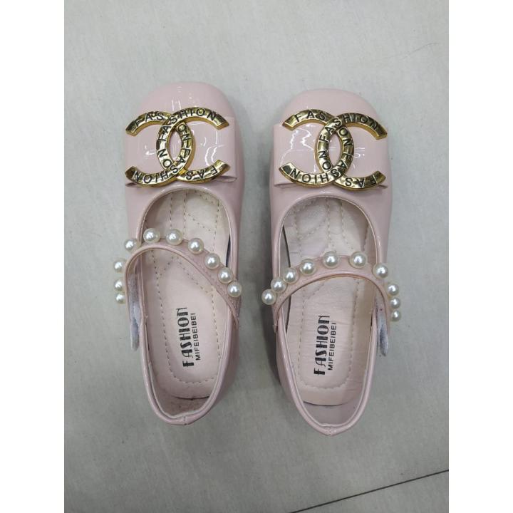 Blush Pink Color Children Breathable Sandals Princess Fashion