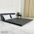 Relax Floor Mattress- Elegant Black Large Size Sleeping Mat.