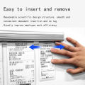 Kitchen Takeaway Order Organizer Ticket Holder Restaurant Kitchen Punch-Free Menu Holder Aluminum Alloy Single Arranging Device.