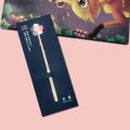 Colorful  Sakura bookmark Exquisite Creative Colorful Colorful stationery Single piece Sakura-inspired Gift for Book. 
