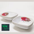 Melamine 6 Piece Bowl/bati 5 inch square melamine bowl Multi design print..