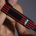 1 Pair (2 Pcs) Wrist Wraps Wrist Support Straps Designed For Strength Training Weightlifting And Powerlifting To Prevent Injuries And Improve Performance - Workout Essential. 