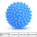 4 x Dryer Balls Blue PVC Reusable Laundry Washing Drying Fabric Ball. 