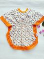 Premium Quality - Baby Girls soft & Fashionable cotton kaftan Dress for 0 -12 years - বাচ্চাদের জামা - Trend and Need full. 