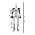 Dummy 13 Action Figure Action Figures Joint Movable Toys DIY Assembling Desktop Robot Doll Model Toy For Drawing Photography. 