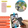 Universal Remote Control Bluetooth-Compatible Rechargeable Selfie Stick Camera Controller for Android iOS iPhone iPad Tik Tok.