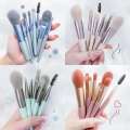 Cute 8 Pcs Makeup Brush set. 