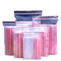 Zip Lock Plastic Bags Self Sealing Storage Pouch Transparent-100 Pieces. 