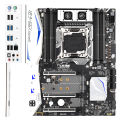 Jingsha X99-E8I Gaming Motherboard with 8 DDR4 Memory Slots 6 SATA3.0 Ports Support Intel Xeon E5 LGA2011-3 V3/V4 Series CPU. 