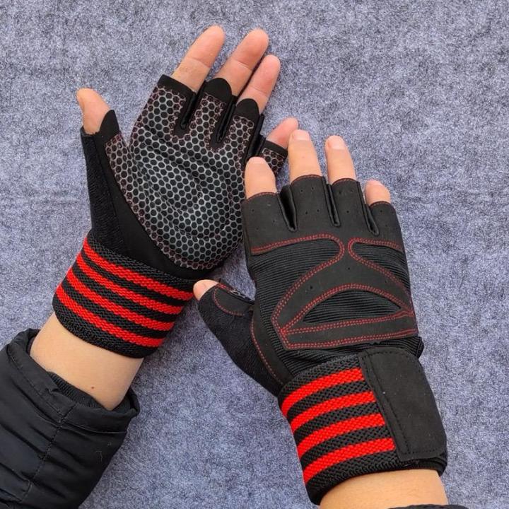 Jim%20Fitness%20Wet%20Lifting%20Body%20Building%20Sports%20Exercise%20Sports%20Sport%20Workout%20Gloves,%20including%20Bilt-in%20Wrap%20Wrap%20for%20Male%20and%20Women%20-%20Image%206
