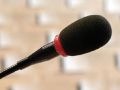 Microphone Windscreen Sponge Cover Mic Foam Cap for Gooseneck Meeting Mic Black 1 pices. 