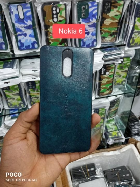 Nokia%206%20-%20Soft%20Design%20Premium%20Quality%20Smart%20Looking%20Gorgeous%20Leather%20Back%20Case%20Cover%20(Back%20Case%20Cover%20For%20Smartphone)%20-%20Image%202
