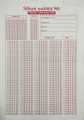50 Pcs OMR Sheet for exam model test of 200 mcq question answer sheet in A4 paper.