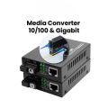 FiberNet FBN-3100A & FBN-3100B Ethernet Media Converter | 10/100Mbps | 20km Fiber Transmission Distance | Single Mode Pair | A & B Combo. 