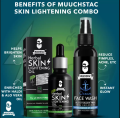 MUUCHSTAC Skin Lightening Oil and Face Wash  (2 Items in the set). 