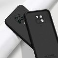 Official Style Liquid Silicone Case for Xiaomi Redmi Note 9 Pro, Note 9S, and Poco M2 Pro Soft Protective Cover.
