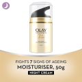 Olay Night Cream: Total Effects 7 in 1 Anti Ageing Night Moisturiser 50g. 