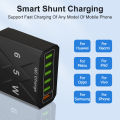USB Charger Quick Charge QC3.0 Adapter Multiple 6 Ports for iPhone 14 Pro Max Portable Wall Mobile Phone Charger Fast Charger. 