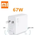Xiaomi 67W Fast Charger and 6A USB Type C Charging Cable Set Wall Charger Single USB-A Port Power Adapter Charging for Xiaomi. 