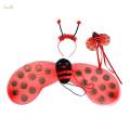 Ladybird Costume Kids Girls Ladybird Dress up Cute Halloween Ladybug Costumes for Birthday Holiday. 