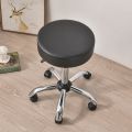 Round Tool Cover Waterproof PU Leather Dustproof Seat Cover Bar Stool Chair Cover Home Restaurant Chair Furniture Protector. 