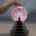 Plasma Ball Light Sphere Lighting USB Static Glitter Table Setting Touch Lamp Holiday Festival Party Ornament.
