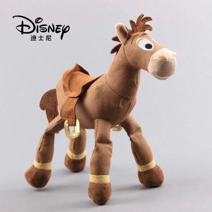 28cm Toy Story: Sheriff Woody Buss Red Heart Horse Cartoon Doll Girl Sofa Plush Pillow Birthday Gift