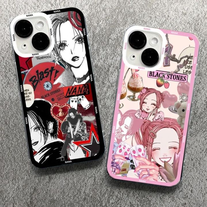 iPhone - nana Anime Cool Nana Osaki Line Plating Case For iPhone 16 15 14
