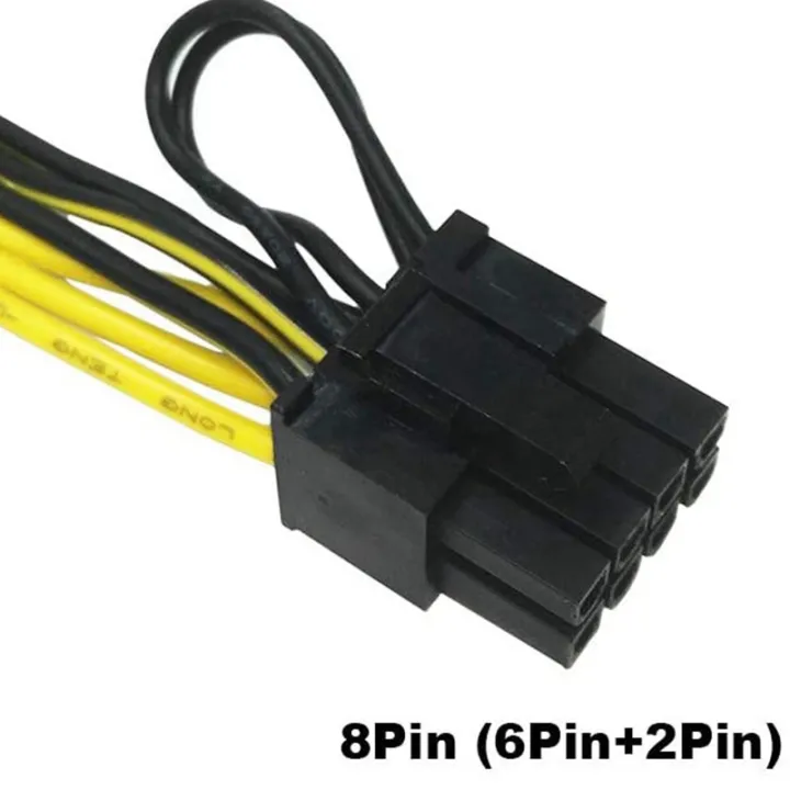 PCIE%206%20Pin%20Male%20to%208%20Pin%20(6+2)%20Male%20PCIe%20Adapter%20Power%20Cable%20(2%20Pack)%20-%20Image%205