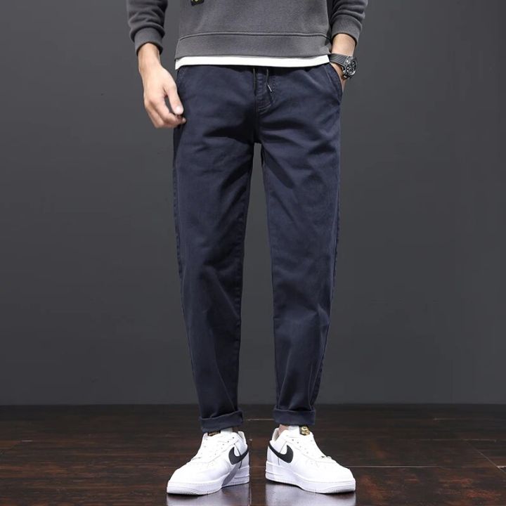 Mens%20Pants%20Cotton%20Casual%20Stretch%20male%20trousers%20man%20long%20Straight%20High%20Quality%204%20colors%20Plus%20size%20pant%20suit%2042%2044%2046%20CY9112%20-%20Image%205