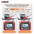 ANENG MH12 Digital Megohmmeter Meters Insulation Earth Resistance Meter Tester Cable High Voltage Voltmeter Resistor Meter Tool. 