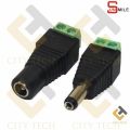 2.1mm Barrel Type Male DC Power Jack-5Pcs.