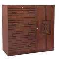 Canadian Solid Oak Wooden Wardrobe W-415. 