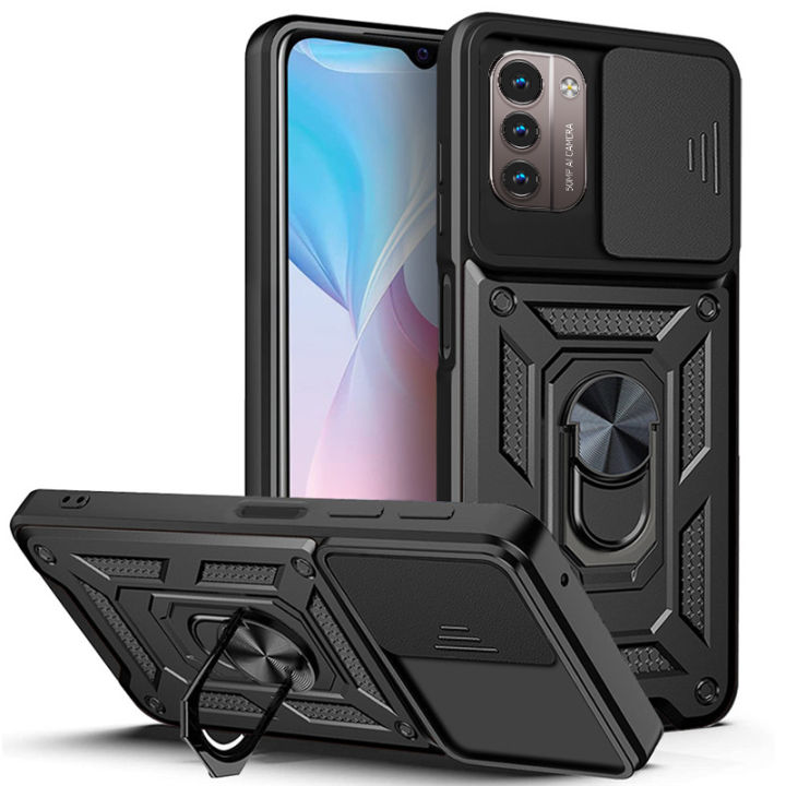 Phone%20Case%20Nokia%20G21%20G11%20Back%20Cover%20Hard%20Armor%20Shockproof%20Camera%20Protection%20Handphone%20Casing%20for%20Nokia%20G11%20G21%20Cover%20Cases%20Car%20Magnetic%20Navigation%20Holder%20Ring%20Cover%20-%20Image%209