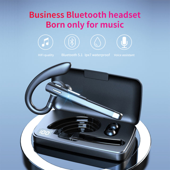 Bluetooth%20Earpiece%20Bluetooth%20V5.1%20Headset%20with%20Charging%20Case%20Hands-Free%20Single%20Ear%20Headset%20Noise%20Canceling%20Mic%20for%20Xiaomi%20iPhone%20-%20Image%204