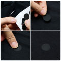 Self Adhesive  Waterproof Black Patches for Clothes Down Jackets Pants Hole Repair patch Washable Apparel Sewing Fabric Sticker. 