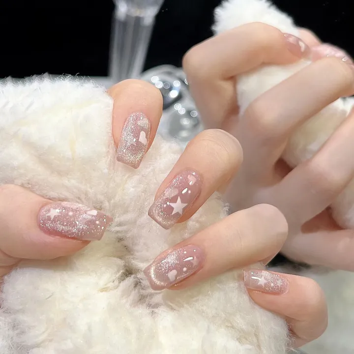 24pcs%20Artificial%20Nails%20Butterfly%20Rhinestones%20Full%20Cover%20Nail%20Tips%20Shiny%20Diy%20Nail%20Decorations%20Press%20On%20Nail%20Tips%20False%20Nail%20Patc%20-%20Image%205